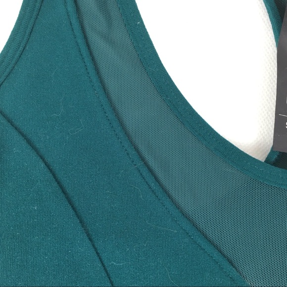 MPG Mondetta Teal Green Sport Bra - Picture 4 of 4